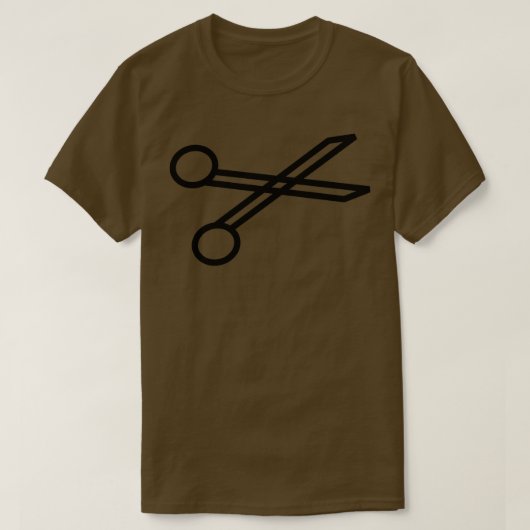T-shirt Ciseaux 8 (Design devant)
