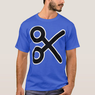 T-shirt Ciseaux ciseaux