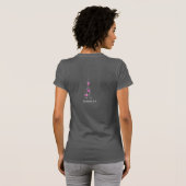 T-shirt Ciseaux de la marque de salon de coiffure de luxe (Dos entier)