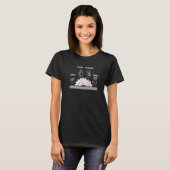 T-shirt Ciseaux de papier de roche Woodworker Ciseaux de p (Devant entier)