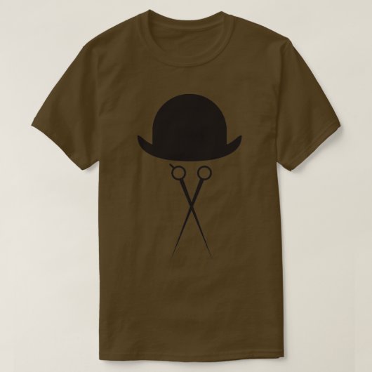 T-shirt Ciseaux et Casquette Bowler (Design devant)