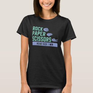 T-shirt Ciseaux pierre papier karaté