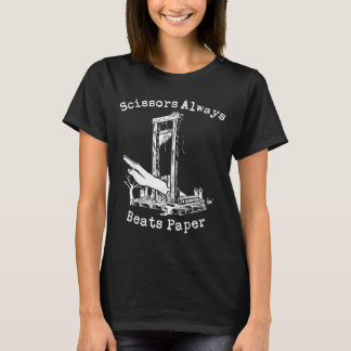 T-shirt Ciseaux Toujours Batte Papier - Jeu Culture Gothiq