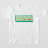 T-shirt CISV Austin "J'aime CISV tellement." Le garçon (Poser)