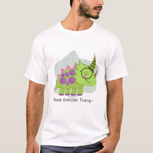 T-SHIRT CITADELLES DU MONDE DES DINOSAURES PRÉHISTORIQUES