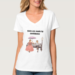 T-shirt citant les motifs