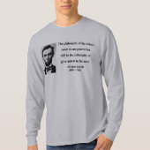 T-shirt Citation 11b d'Abraham Lincoln (Devant)