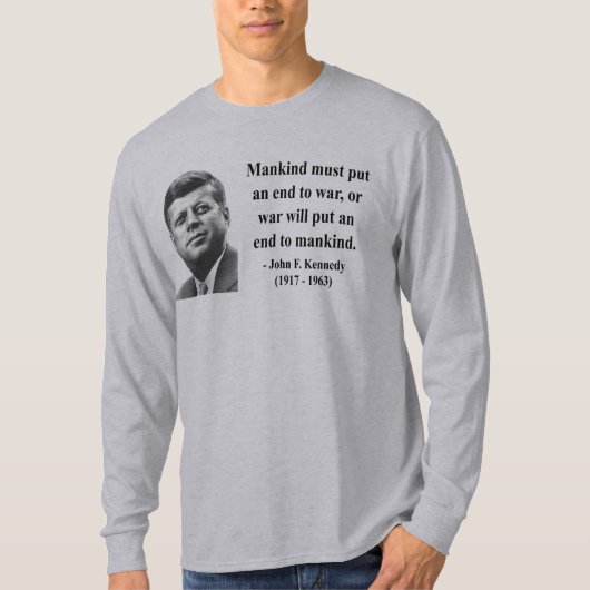 T-shirt Citation 1B de JFK (Devant)