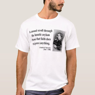 T-shirt Citation 1B de Nietzsche