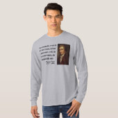 T-shirt Citation 2b de Thomas Paine (Devant entier)