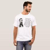 T-shirt Citation 2b de Thoreau (Devant entier)