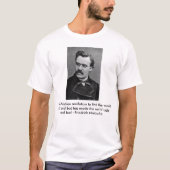 T-shirt Citation 3 de Friedrich Nietzsche (Devant)