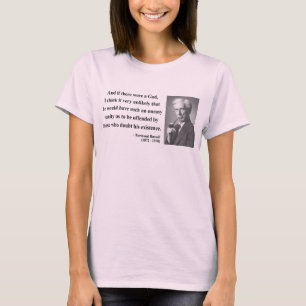 T-shirt Citation 3b de Bertrand Russell