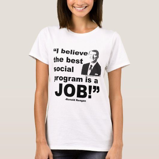 T-shirt Citation 4 de Reagan (Devant)