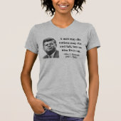 T-shirt Citation 4b de JFK (Devant)