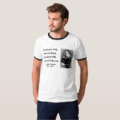 T-shirt Citation 4b de Nietzsche (Devant entier)