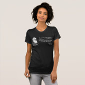 T-shirt Citation 5b de Charles Darwin (Devant entier)