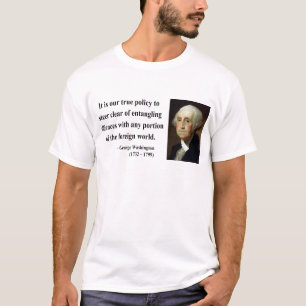 T-shirt Citation 5b de George Washington