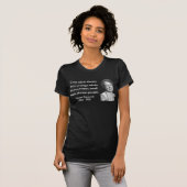 T-shirt Citation 5b d'Eleanor Roosevelt (Devant entier)