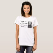 T-shirt Citation 6b de Shakespeare (Devant entier)