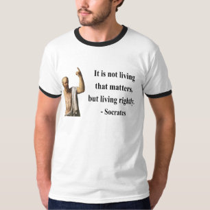 T-shirt Citation 6b de Socrates