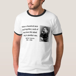 T-shirt Citation 7b de Nietzsche