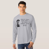 T-shirt Citation 9b de George Orwell (Devant entier)