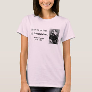 T-shirt Citation 9b de Nietzsche