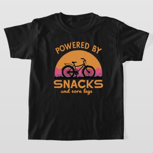 T-shirt Citation à vélo pour aventures amusantes pour les  (Poser)