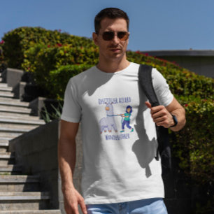 T-shirt Citation allemande Alpaca avec étiquette