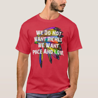 T-shirt citation amérindienne