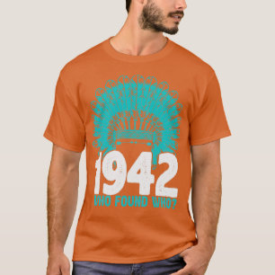 T-shirt Citation amérindienne 1942 Qui a trouvé qui