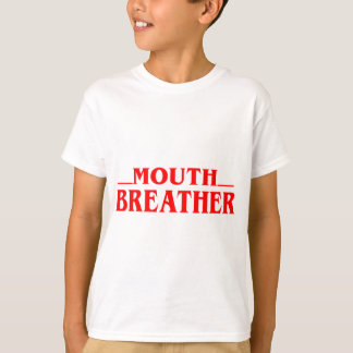 T-shirt Citation Amusant pour Respirateur Buccal