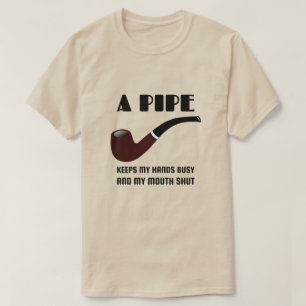 T-shirt Citation amusante du fumeur de tuyaux