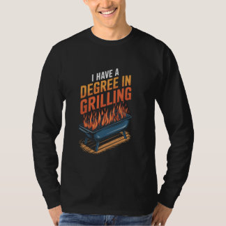T-shirt Citation amusante du Griller barbecue pour fumer l