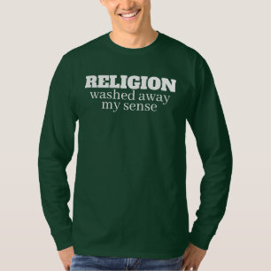 T-shirt citation anti-religion drôle