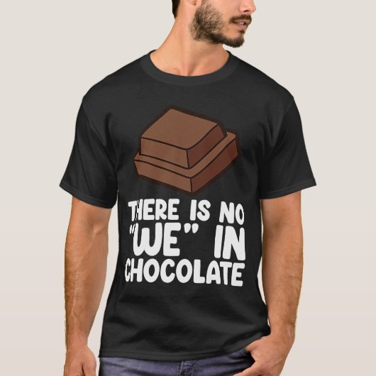 T-shirt Citation Au Chocolat Humour Lait Chocolat Ba Choco (Devant)