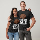 T-shirt Citation Au Chocolat Humour Lait Chocolat Ba Choco (Unisexe)