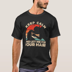 T-shirt Citation Barber Pour Un Coiffeur Sarcastique