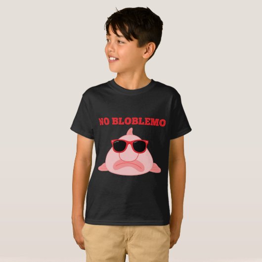 T-shirt Citation BlobFish Pun Poisson Poisson (Devant entier)