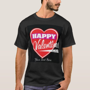 T-shirt Citation Bonne Saint-Valentin – Conception Amour &