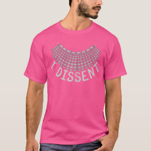 T-shirt Citation célèbre de la dissidence R.B.G. White Col