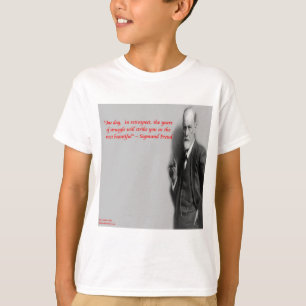 T-shirt Citation célèbre "Lutte" de Sigmund Freud