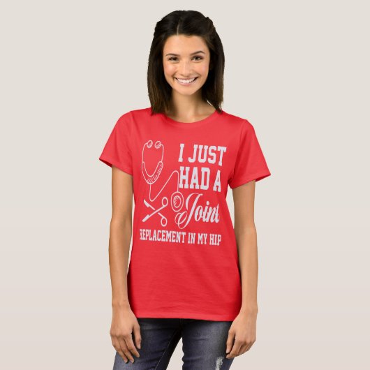T-shirt Citation Chirurgicale J'Ai Récemment Eu Un Replace (Devant entier)