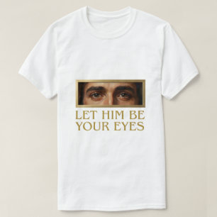 T-shirt Citation chrétienne dévotionnelle « Laissez-Lui êt