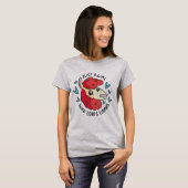 T-shirt Citation Cute Llama (Devant entier)