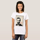 T-shirt Citation d'Abe Lincoln (Devant entier)