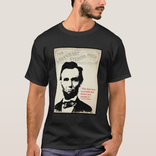 T-shirt Citation d'Abe Lincoln (Devant)
