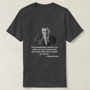 T-shirt Citation d'Aldous Huxley