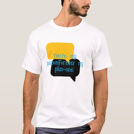 T-Shirt - Citation d'âme sœur romantique (Devant)